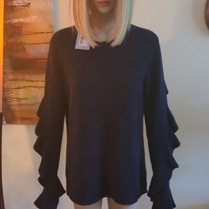 STS Blue Women's Navy Crew Neck Sweater